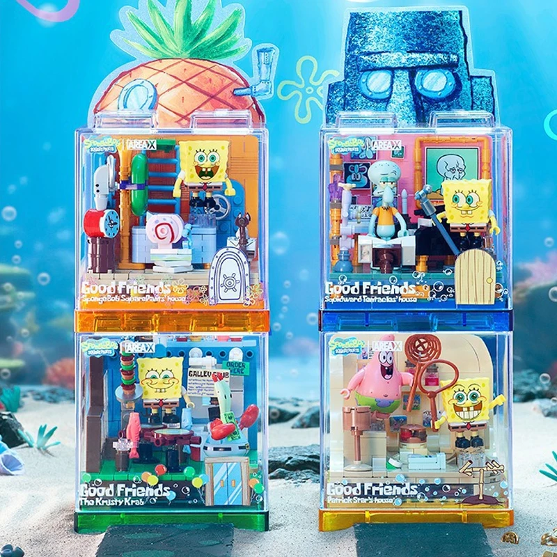 Spongebob Pineapple House Squidward Patrick's Patrick Star Stone