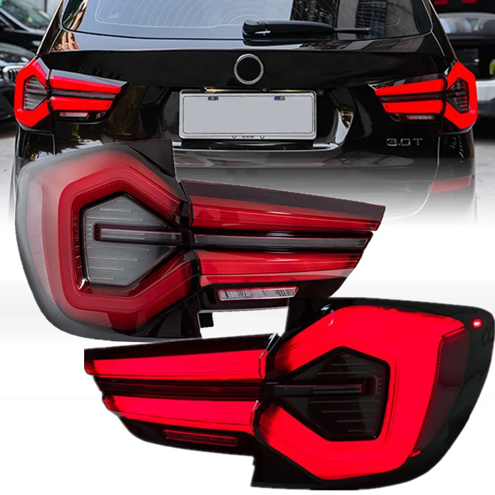 LedTailLightsForBMWX3F2520102017RearFogBrakeTurnSignal