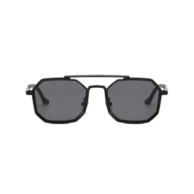 Yoovos Polygon Sunglasses Men 2022 Vintage Men Sunglasses Retro Showing Face Small Shades Glasses Rectangle Gafas De Sol_voghion.com