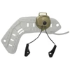 Electronic Earmuf Helmet Rail Adapter Tactical headphone Stand for Howard Leight Impact Sport hunting shooting headset Accessory 1