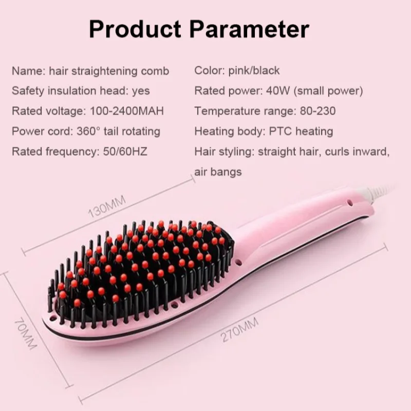 Straightening Comb The MustHave Grooming Accessory for Perfectly Straight Hair
