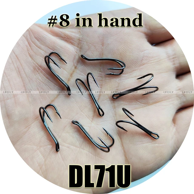 DL71UBN Salmon Double Hooks Fishing Hooks 220120220T07466400 From