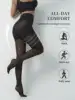 1/2 Paires Nouveauté 2026 Collants sculptants taille haute pour femme, fins, sexy, noirs, transparents et rafraîchissants