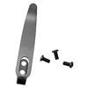 1Set 4 Types 420 Stainless Steel Fold Knife Pocket Clip Back Clamp With 3pcs M 2.5 Screws DIY Make Accessories Parts 4