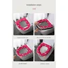 New Universal Toilet Seat Cover Autumn Winter Toilet Mat pad soft High quality Warm WC Case Washable Closestool Cushion for Home 5