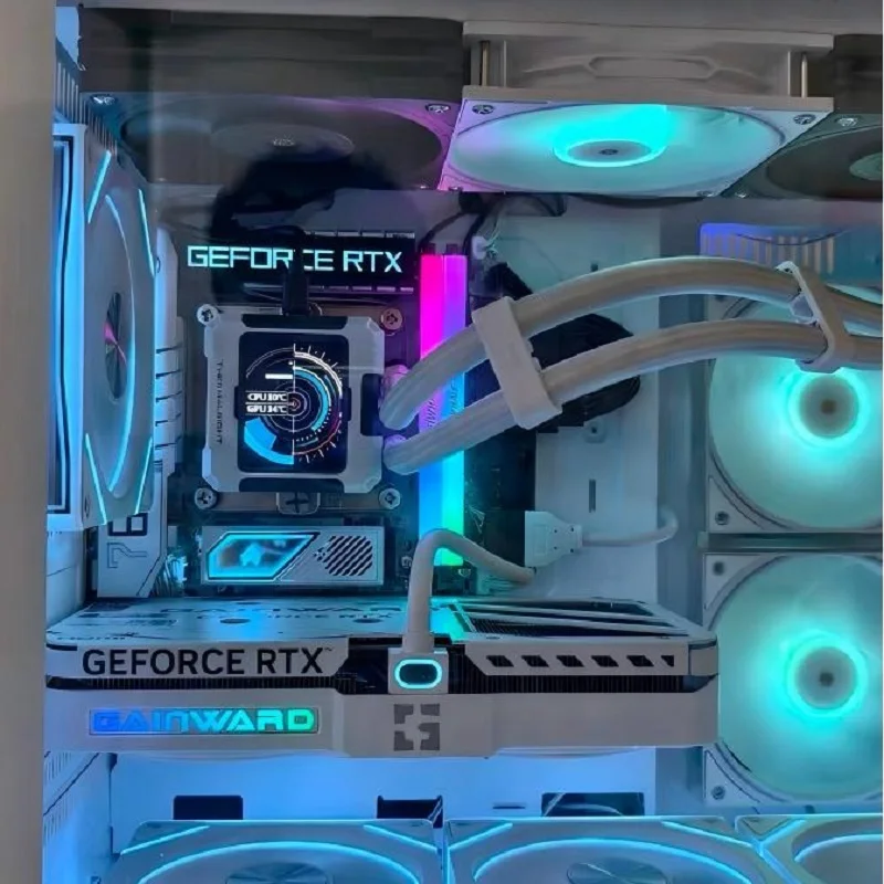 AIJS GPU 8핀 연장 케이블, 그래픽 카드 연장 케이블 ARGB(5V 3핀 포함),18AWG 90 ° 직각 디자인, 남성-여성 케이블