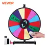 VEVOR 18/24/36 inch Spinning Prize Wheel 14 Slots Spinning Wheel Tabletop or Floor Standing Win Fortune Spin Games in Party Pub 1