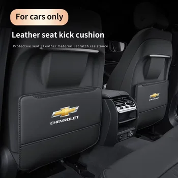Chevrolet Aveo Bolt Onix Cruze Spark Cavalier RS Colorado Lacetti Tracker Silverado Traverse Car Seat Back Storage Anti-kick Pad 1