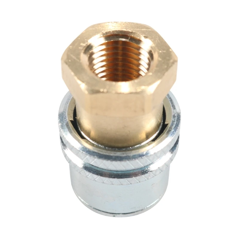 Locks on Tire Chuck Heavy Duty Self-locking Air Chuck 1/4Npt for Tire Inflator Gauges Compressor Accessories No Leakage