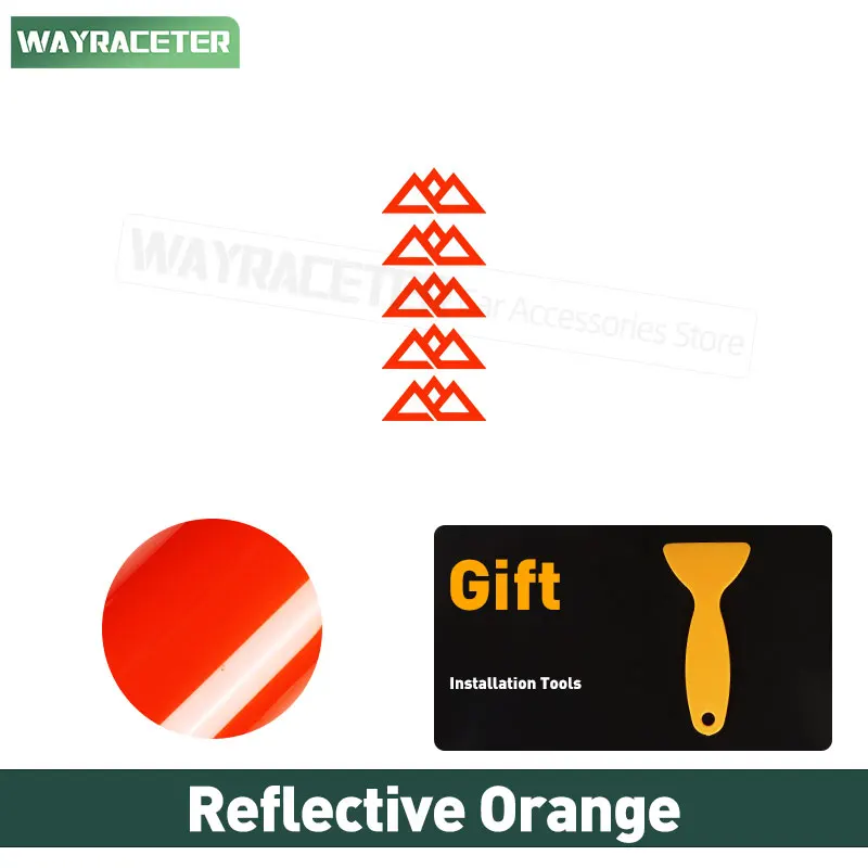 Reflective orange