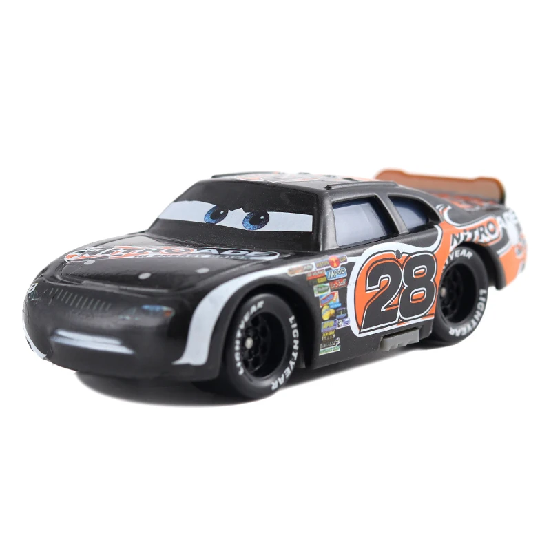 Disney Pixar Cars 3 Raymond Tall Series McQueen Jackson Black Storm 1:55 Diecast Vehicle Metal Alloy Toy For Boys Christmas Gift toy boats