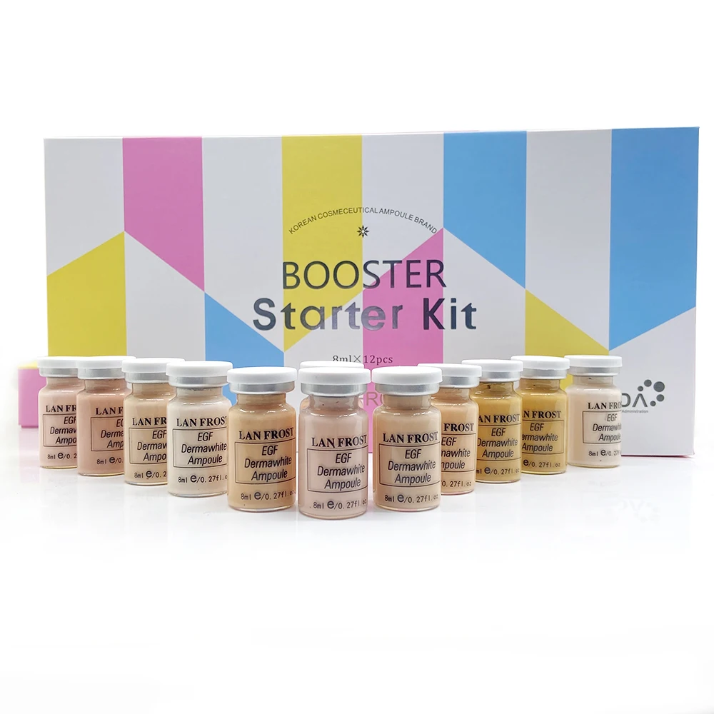 8ml Korea BB Cream Glow Facial Skin Care Makeup Set Niacinamide Peptide Extract Ampoule Foundation Ladies Essential Cosmetics 3