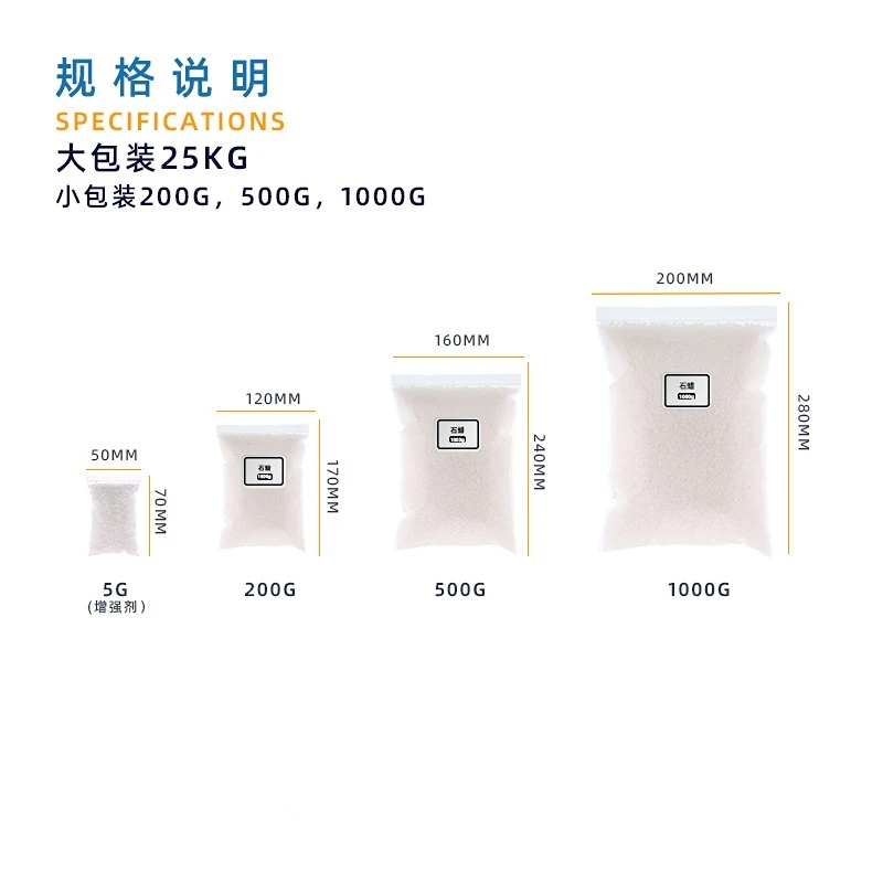 Fine Granular Paraffin Wax Smooth Texture and Good Light