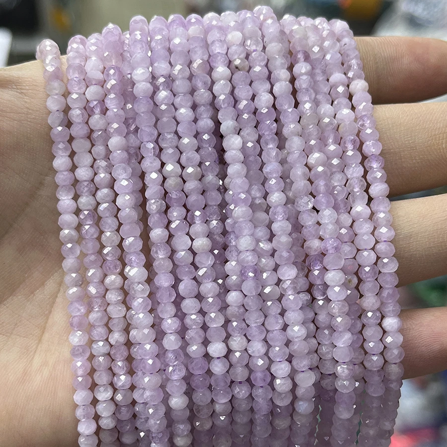 Gem-Inside – Perline Sfuse In Spodumene Viola (Chips) 5-8 Mm – 86 Cm Per Filo – Pietre Naturali Per Gioielli Fai Da Te