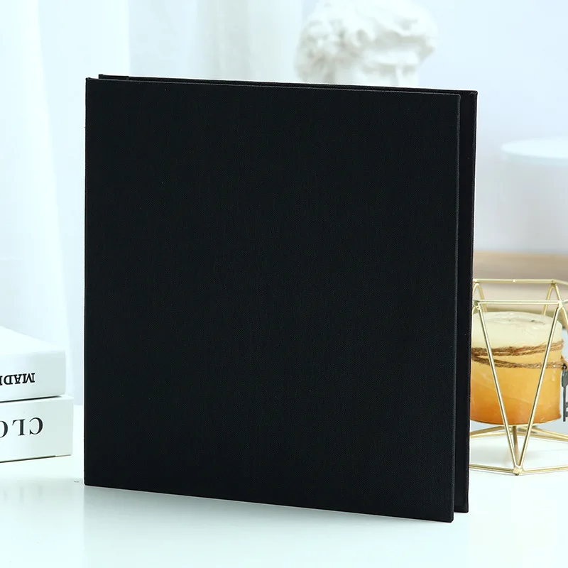black (white page)
