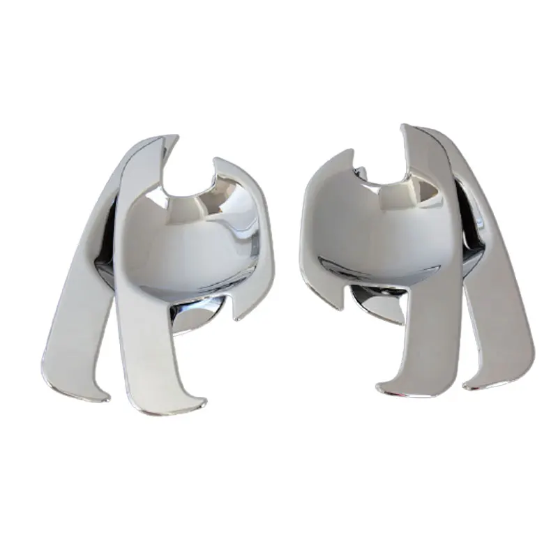 ABS 크롬 도어 핸들 볼 인서트 핸들 커버 외부 핸들 부품 (도요타 하이럭스 비고 2011 2012 2013 2014 용)