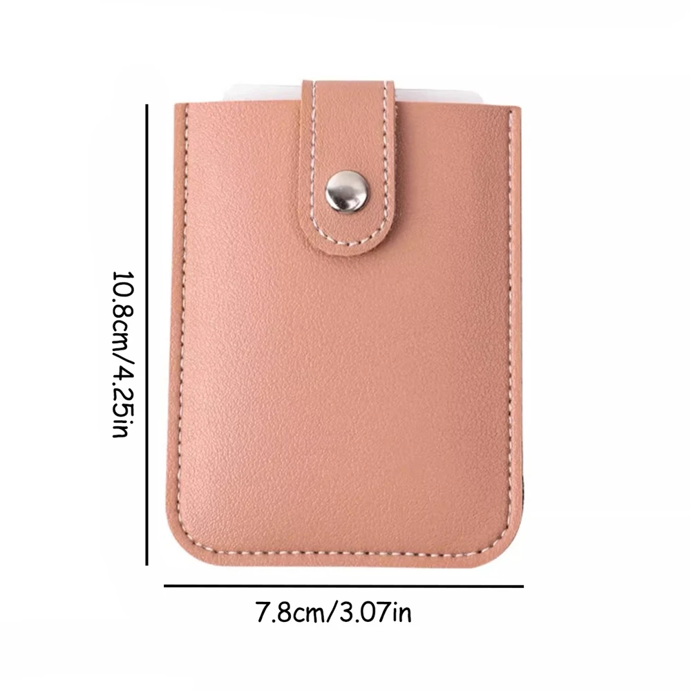 1개입 풀아웃 카드 패키지 일체형 은행 신용카드 PU 가죽 휴대용 얇은 카드 홀더 유니섹스 카드 홀더