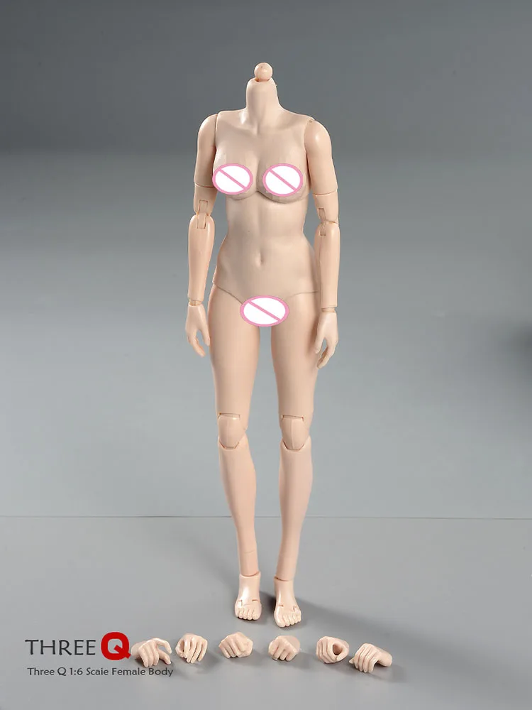 1/6 Female Suntan White Action Figure Dolls 12Middle Big Breasts Super  Flexible Semi-Silicone Body Fit 1:6 Head Sculpt - AliExpress