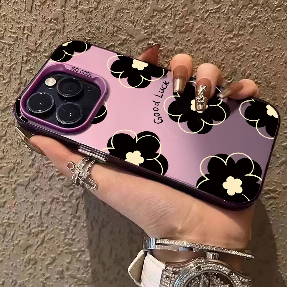 Luxury Flower Shockproof Phone Case Cover