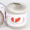 265Meters Glitter Sequined Silk Ice Thread Shiny Summer Partner Yarn Colorful Crochet Thin Rope Hand Knitting Shawl Yarn DIY 5