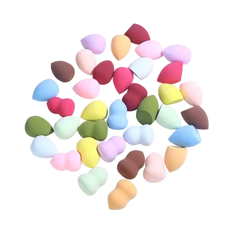 Cosmetic Puff Powder Smooth Makeup Sponge Beauty Make Up Tools Accessories Water Drop Blending Shape 1Pc