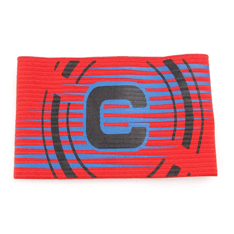 Football Armband Soccer Arm Band Football Captain Armband Elastic Adjustable Arm Band Leader Soccer Competition