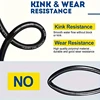High Pressure Washer Hose with Steel Wire Braid, 314.96/560.55 inch Quick Connect and Release Water Hose Tube, M22/M14*1.5, Comp 6