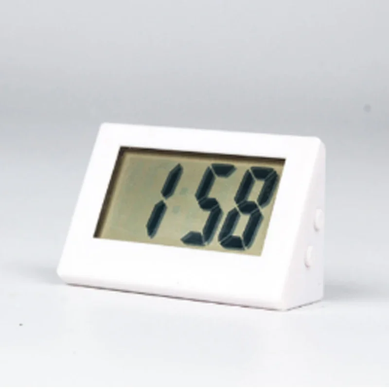 Réveil numérique à commande vocale, horloges intelligentes à LED,  TeperMobSnooze, mode nuit, horloge de table de