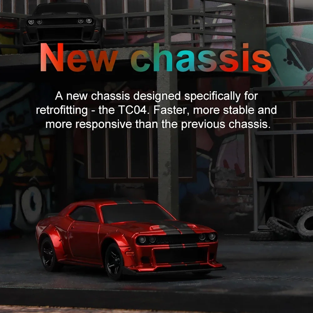 Turbo Racing C75 1/76 MINI RC Electric Remote Control Model On-Road Car Adult Children's Desk Toys 3