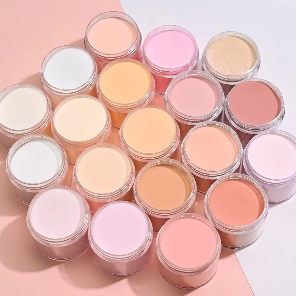 Nail Powder Acrylic Nail Powder 1Oz/Jar Nude Acrylic Nail Powder 20 Colors Extension Builder Carving Sculptured Powder Net-28g Polymer Nail Art Chrome Dust #F94