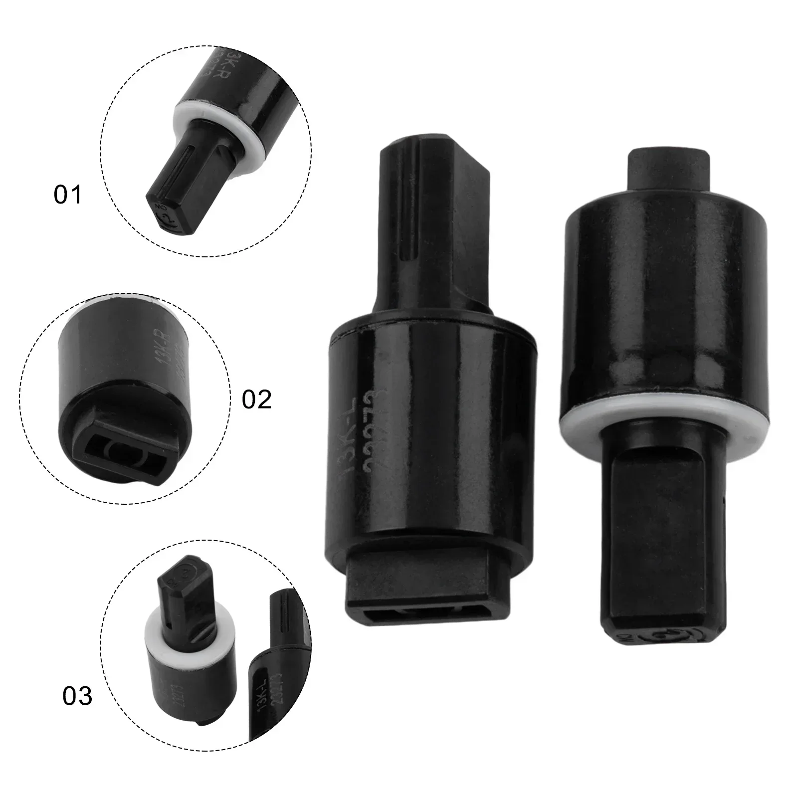 2pcs Rotary Damper Rotating Retarder Cover Fittings For Keeping Lids/doors From Slamming Shut Bathroom Toilet Torque Damper