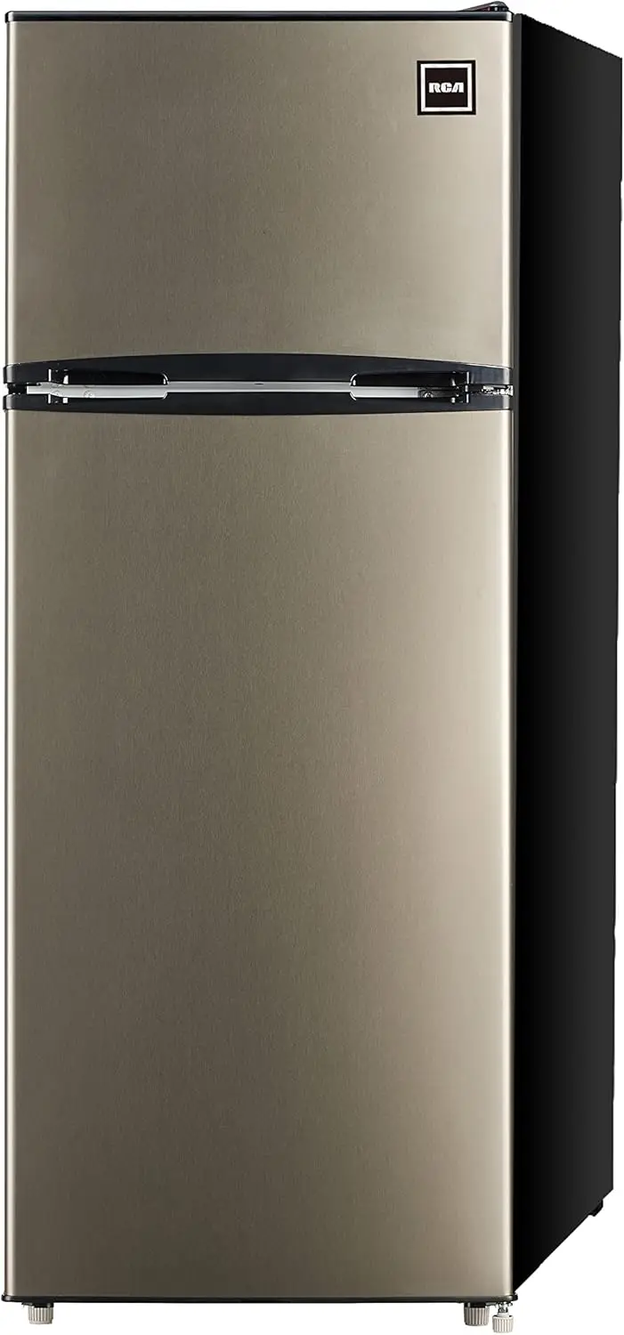 725 2 Door Apartment Size Refrigerator with Freezer, Stainless,7.5 cu ft 3