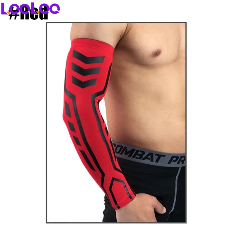 1Pcs Sports Compression Arm Sleeves/Warmers For Running Cycling Basketball Football Driving Men Women