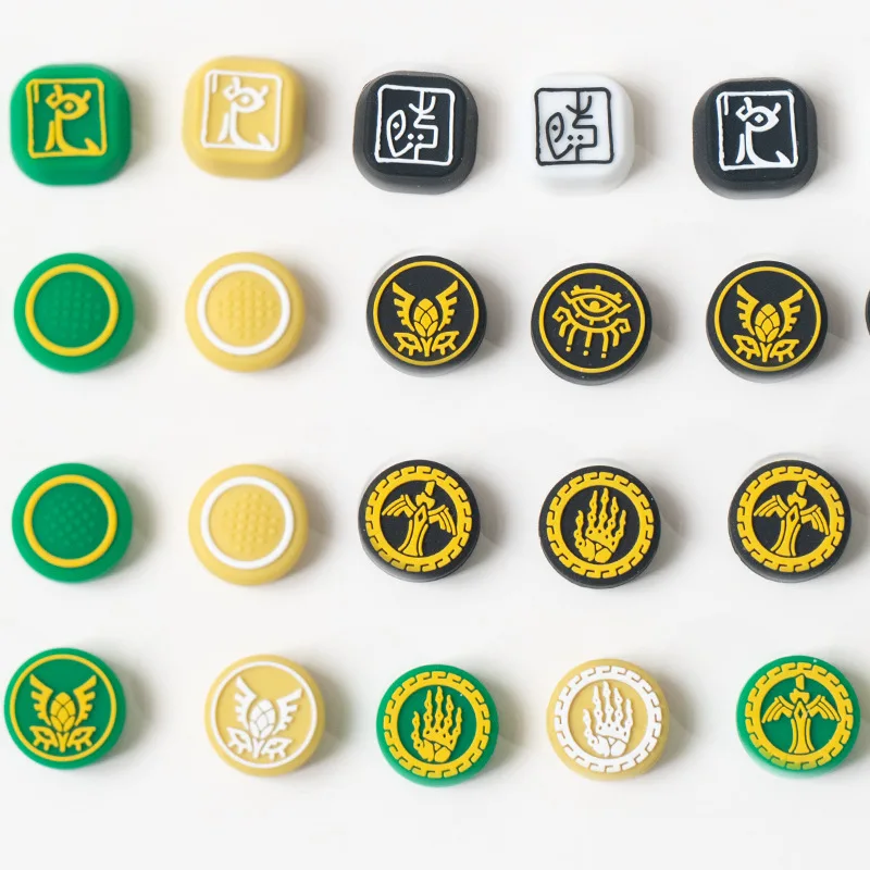 4 Pezzi Per Zelda Switch Thumb Stick Grip Cap Soft Joystick Cover Per Nintendo Switch Oled/Switch Ns Lite Joy-Con Thumbstick Case