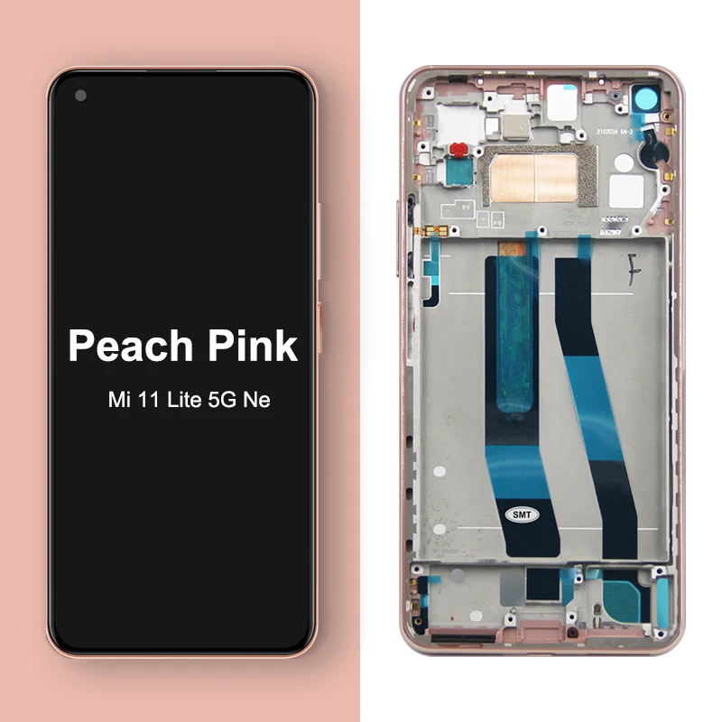 Ecran LCD - Xiaomi - 11 Lite 5G NE - Vert Menthe