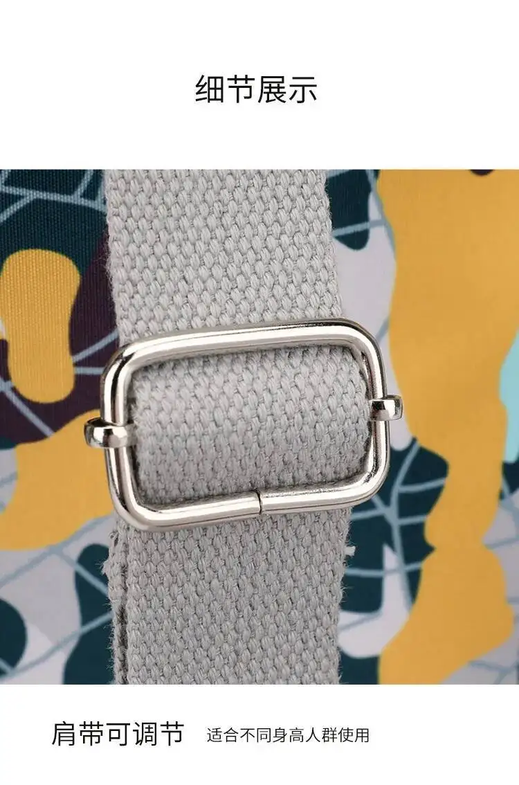 Oxford Tuch Gedruckt Blume Große Kapazität Doppel Schulter Taschen Rucksack frauen Casual Gedruckt Mittleren alters frauen Schule Tasche – Detail 27