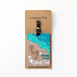 Corgi & Cat Travel Luggage Tags - Stylish & Portable Anti - Loss ID Labels (16)