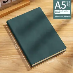 Personalized Soft Cover Leather Notebook - Ideal (A6)