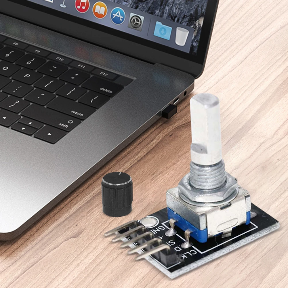 Rotary Encoder Module with Knob Cap for Arduino Development