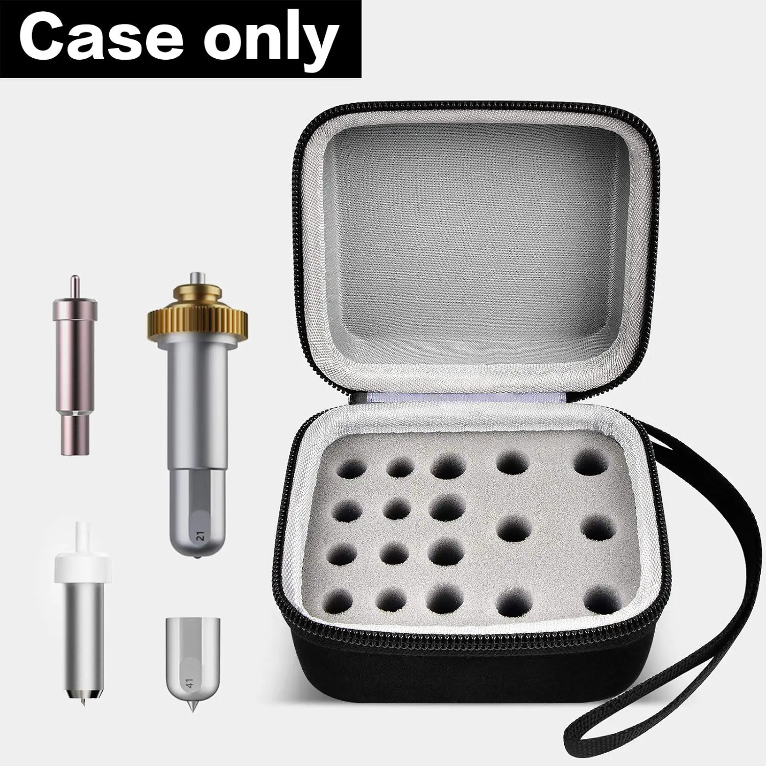 Case Compatible with Cricut Maker Blades&Housing/Explore DeepCut/Bonded-Fabric/QuickSwap Tip/Silhouette Cam 3 4, Cricut Tool 3