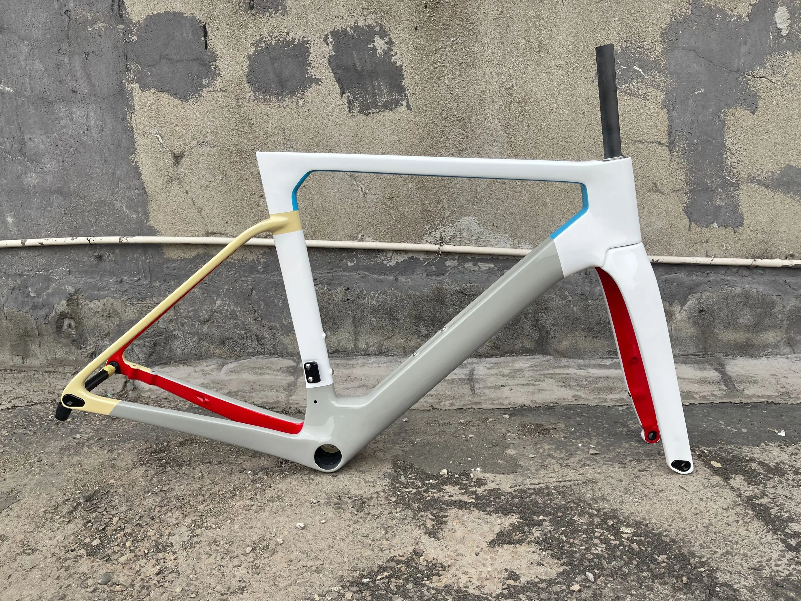 2023NieuweT47OstroVamFramesetCarbonFietsRoadFrameMetVork