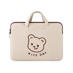 Stylish Protective Laptop Carrying Case and Sleeve - 13 - 13.6Inch (Zimuxiongtou)