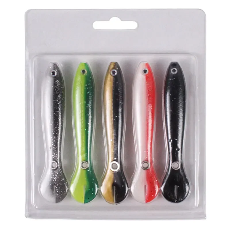 5/10/15PCS Luminous Soft Bionic Fishing Lure Slow Sinking Bionic Swimming  Lures Accessory Mock Lure Can Bounce For Saltwater