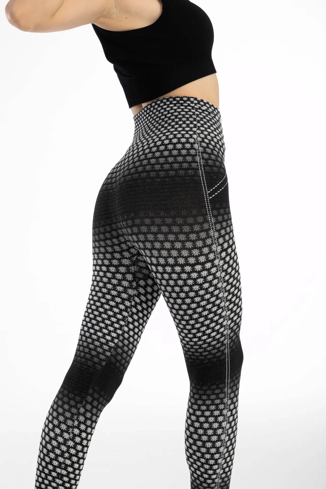 Fashion Gradient Leggings Women's High Stretch Leggings Slim Fit Hip Lift Spanx Leggings Lady Sexy Yoga Pants 12 Sa6730d0dbc0a4645a7dfe84197fcb744F