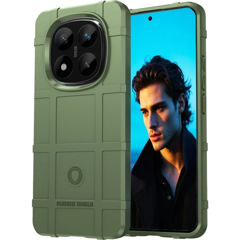 Enhanced Shockproof Armor Matte Case with Raised Lens Protection - Slim & Durable Phone Cover
