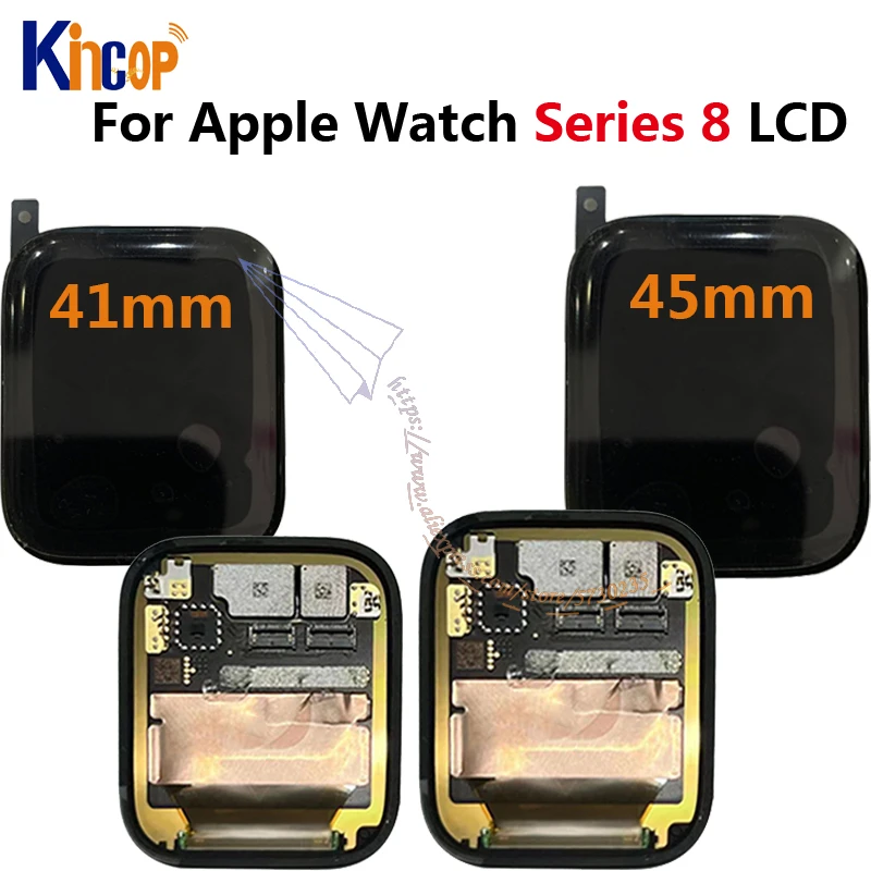Original OLED For Apple Watch SERIES 8 LCD Display Touch Screen Digitizer  41MM 45MM A2773, A2775, A2772, A2774 lcd display