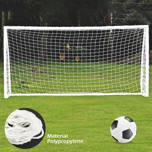 Soccer Goal Net Sports Soccer Replacement  Anti-impact Goal Nets and Soccer Goal Straps For 1.8m 2.4m 3.6m Soccer Goals Outdoor 2