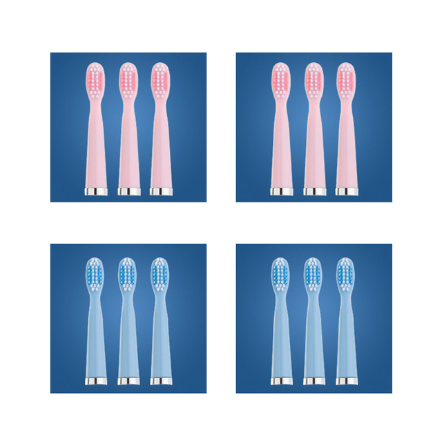 Electric Toothbrush With 4PCS Replacement Brush Heads 32000 High Frequency Sonic Vibration IPX7 Waterproof Toothbrush