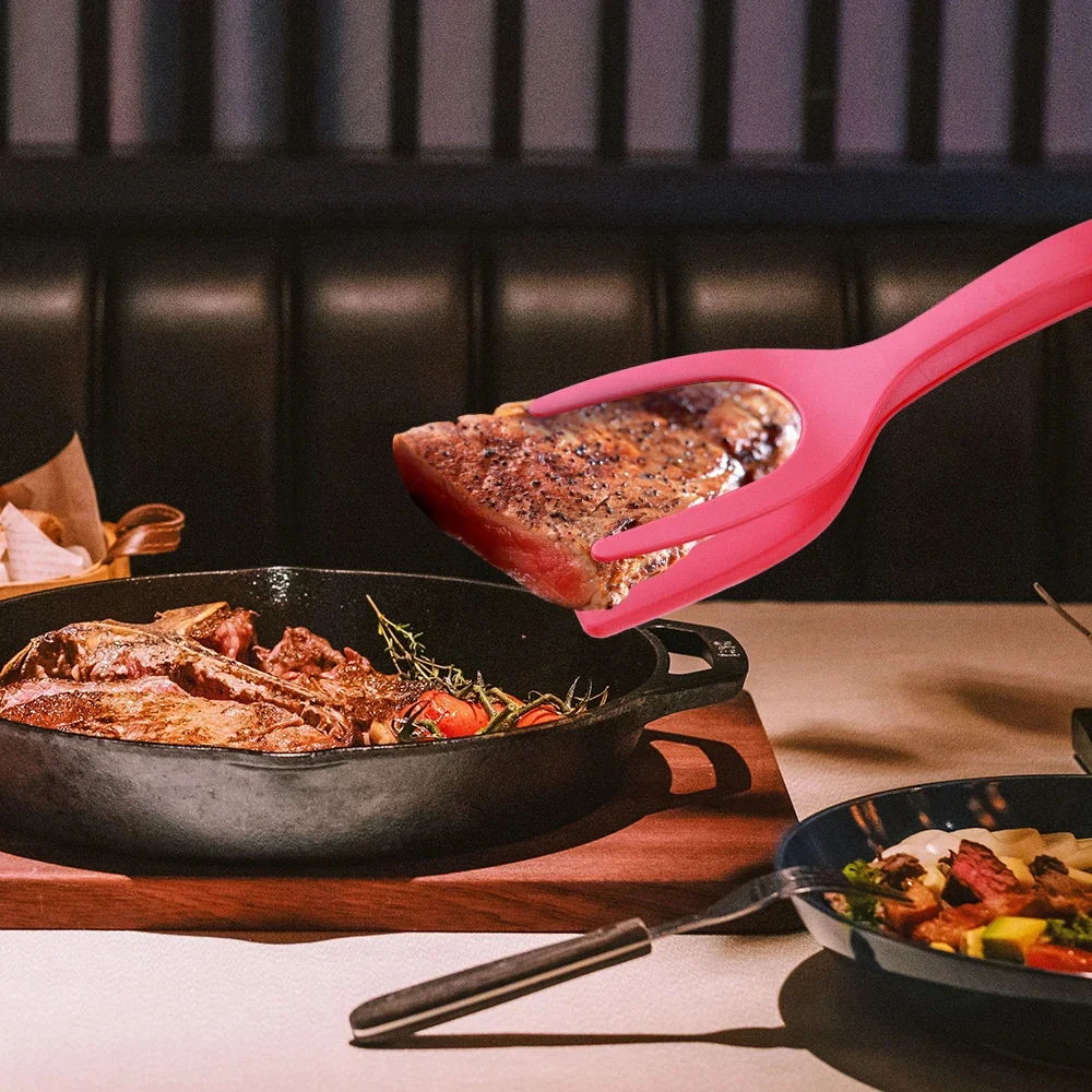 Pancake, Toasted Bread, Fried Egg Clip, Fried Egg Flipping Shovel, Kitchen Tool, Egg Shovel, Beef Steak Shovel, Two In One