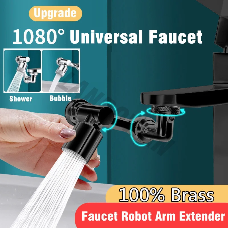 Brass Splash Filter Nozzle Faucets Sprayer Brass Kitchen Tap Extender